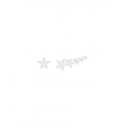 BRINCOS PRATA MATCH CLIMBER STARS UK.BR.0117.0032
