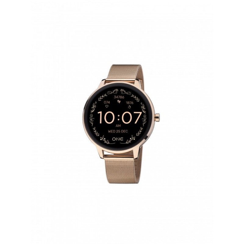 SMARTWATCH QUEENCALL ROSEGOLD MESH OSW0027RM32D