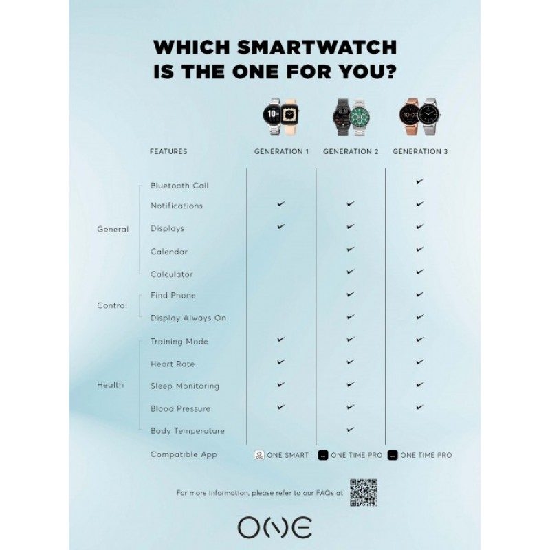 SMARTWATCH MEN FORCEFUL SILVER LINKS OSW0272SL32D