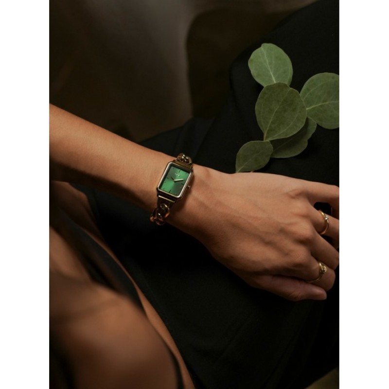RELÓGIO DARE GOLD GREEN DIAL OL9460VG32L