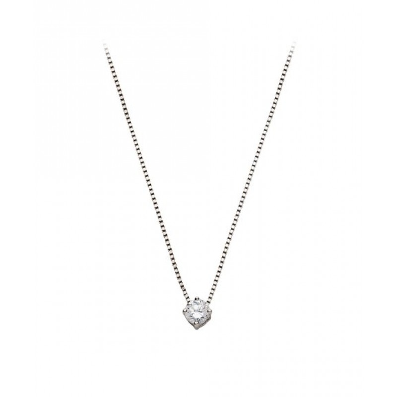FIO PRATA CLASSY SOLITAIRE UK.CL.1202.0002