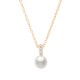COLAR PRATA PEARLS GOLD UK.CL.1204.0255