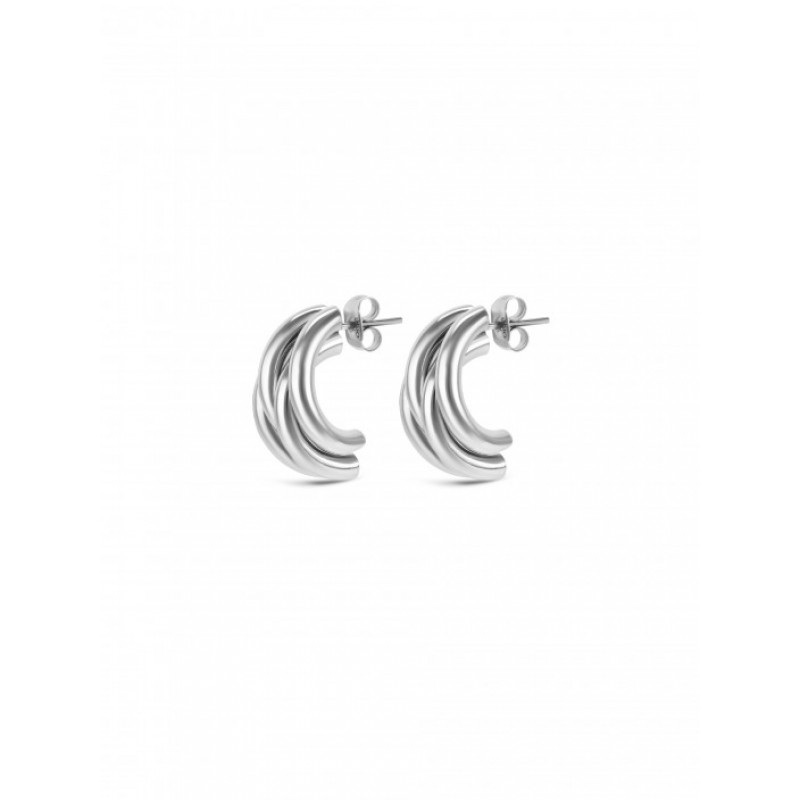 BRINCOS AÇO SENHORA SERENE SILVER OJEEP11S