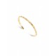 ESCRAVA AÇO SENHORA DAZZLE GOLD CRYSTAL OJBA14G