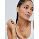 ESCRAVA AÇO SENHORA DAZZLE GOLD CRYSTAL OJBA14G