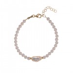 PULSEIRA PRATA AL4677-ORO BEVERLY