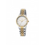 RELÓGIO SENHORA SPLENDORA BICOLOR WHITE DIAL OL9586BB42L