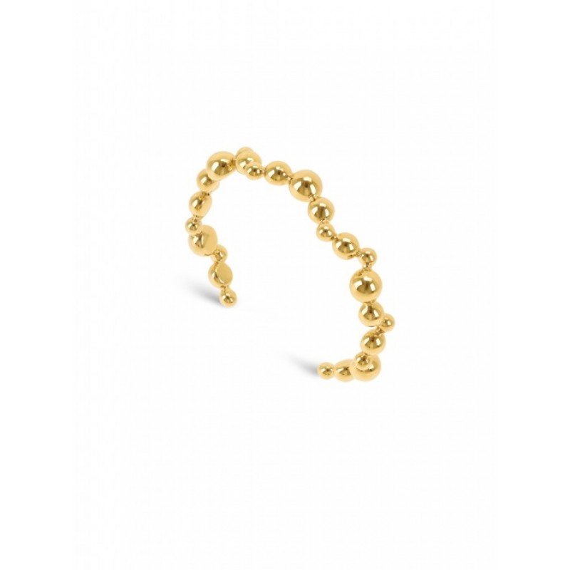 ESCRAVA AÇO SENHORA DROP GOLD OJBA16G