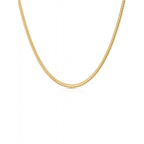 COLAR AÇO ENERGY MASTER TWISTED DUO GOLD OJNMG01