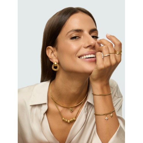 COLAR AÇO ENERGY MASTER TWISTED DUO GOLD OJNMG01