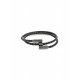 PULSEIRA AÇO MEN RUGED BLACK OAMB4212LP