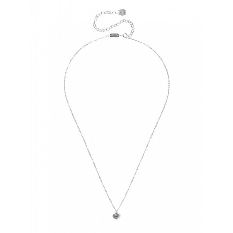 COLAR AÇO SENHORA NECKMESS HEART SILVER OJNN30S