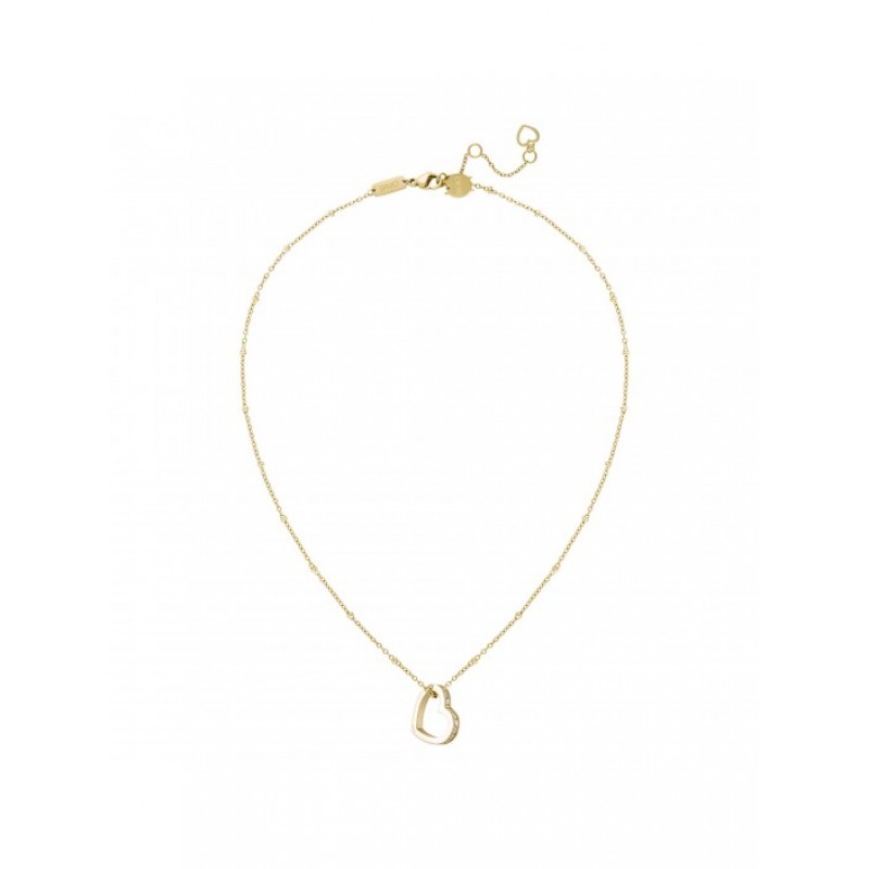 COLAR AÇO SENHORA REFLEXIONS GOLD OJRN01G