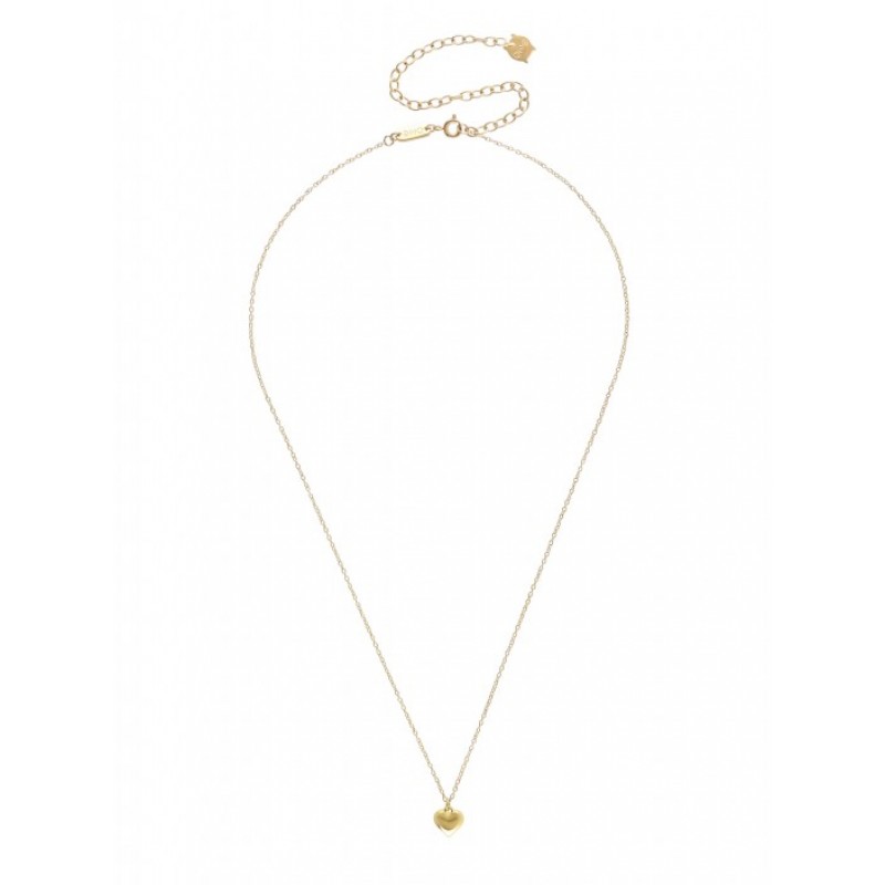 COLAR AÇO SENHORA NECKMESS HEART GOLD OJNN28G