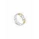 ANEL AÇO SENHORA BUTTERFLY BICOLOR OJBR02SG