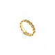 ANEL AÇO SENHORA INFINITY CRYSTAL GOLD OJIDR01G