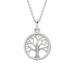COLAR PRATA MEANINGFUL TREE OF LIFE I UK.CL.1205.0034