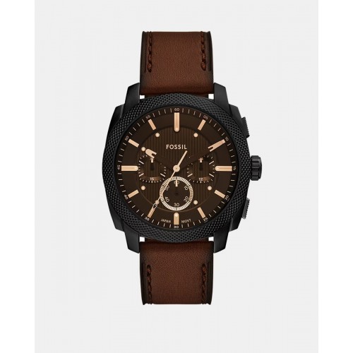 RELÓGIO CHRONOGRAPH BROWN LEATHER FS6101