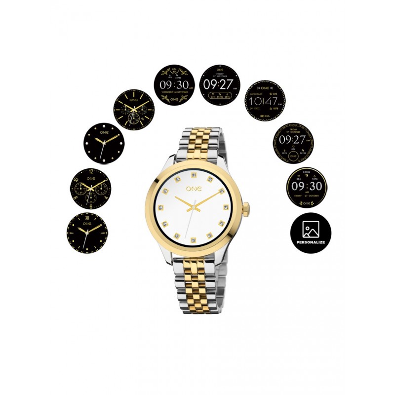 SMARTWATCH MINI BICOLOR LINKS OSW0025BL51D