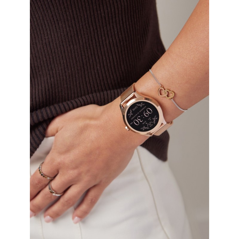 SMARTWATCH MINI ROSE GOLD MESH OSW0025RM51D