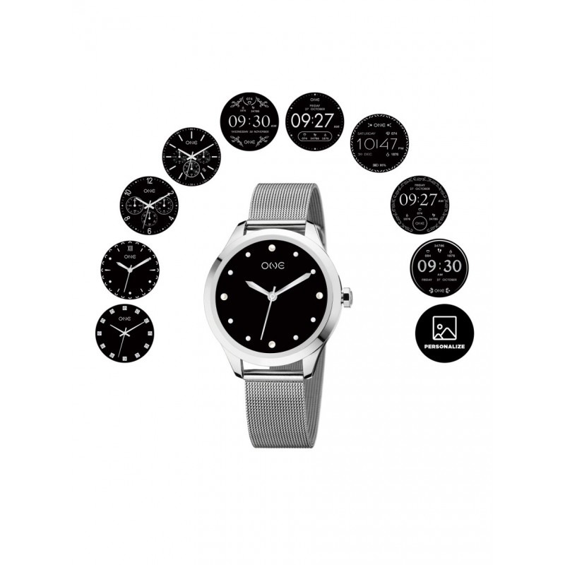 SMARTWATCH MINI SILVER MESH OSW0025SM51D