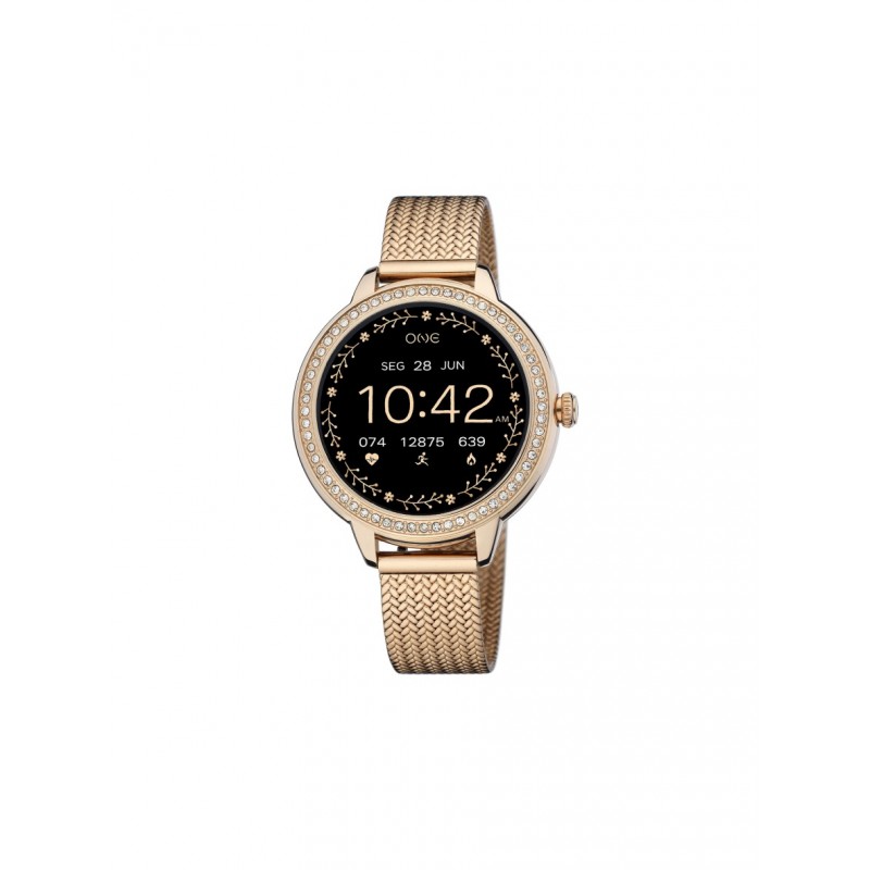 SMARTWATCH MINI SPARK ROSE GOLS MESH OSW9810RM51L