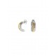 BRINCOS AÇO SENHORA DELIGHTFUL BICOLOR OJDFE01SG