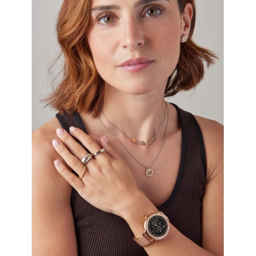 COLAR AÇO LUCKY FLOWER OJLFN023T