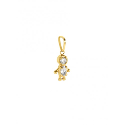 CHARME AÇO ENERGY BOY CRYSTAL GOLD OJEBC723