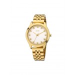 RELÓGIO SENHORA TWIN GOLD LINKS OL9836SG52L