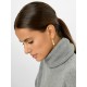 BRINCOS AÇO SENHORA INFINITY CRYSTAL GOLD OJIDE01G