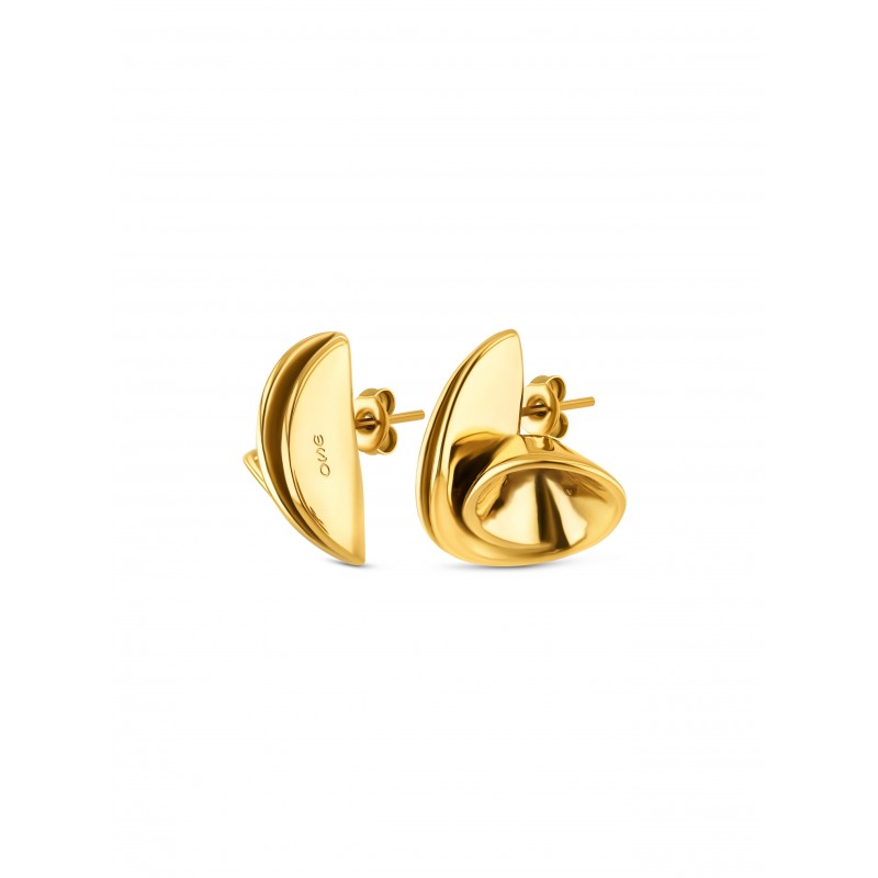 BRINCOS AÇO SENHORA ELEMENT DELICATE GOLD OJSE01D