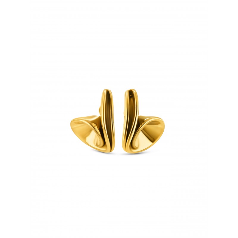 BRINCOS AÇO SENHORA ELEMENT DELICATE GOLD OJSE01D