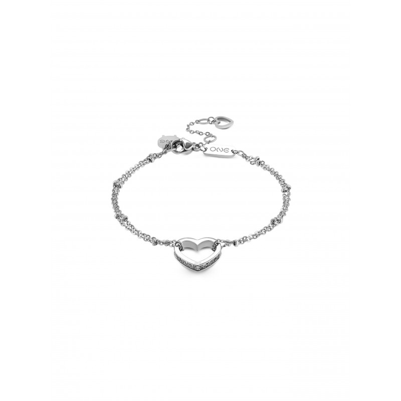 PULSEIRA AÇO SENHORA KIND SILVER OJBA26G
