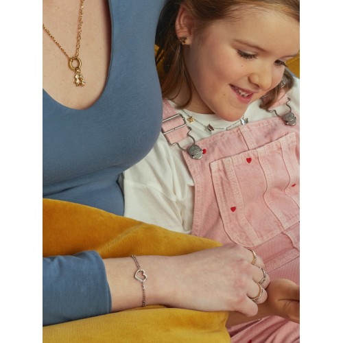 PULSEIRA AÇO SENHORA KIND SILVER OJBA26G