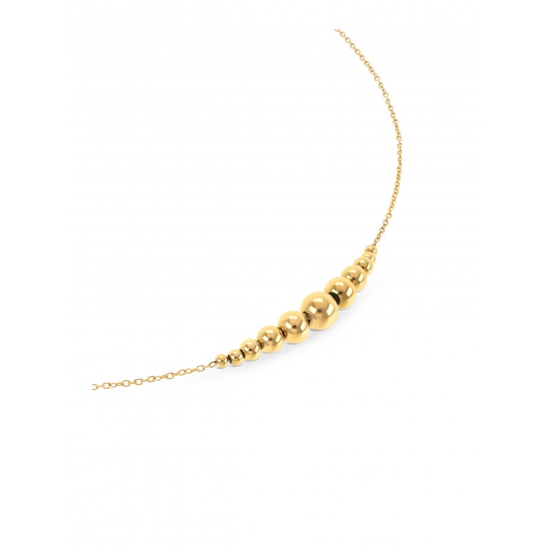 COLAR AÇO SENHORA INFINITY FINE GOLD OJIDN04G