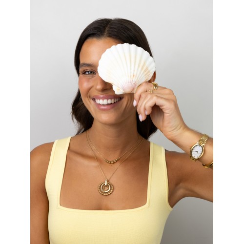 SET COLAR AÇO SENHORA MOOD ELEGANCE OJSET13G