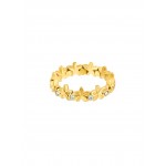 ANEL AÇO SENHORA FLEUR GOLD OJPFR01G