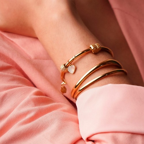 ESCRAVA AÇO ENERGY MASTER OVAL GOLD OJEBM01G-M