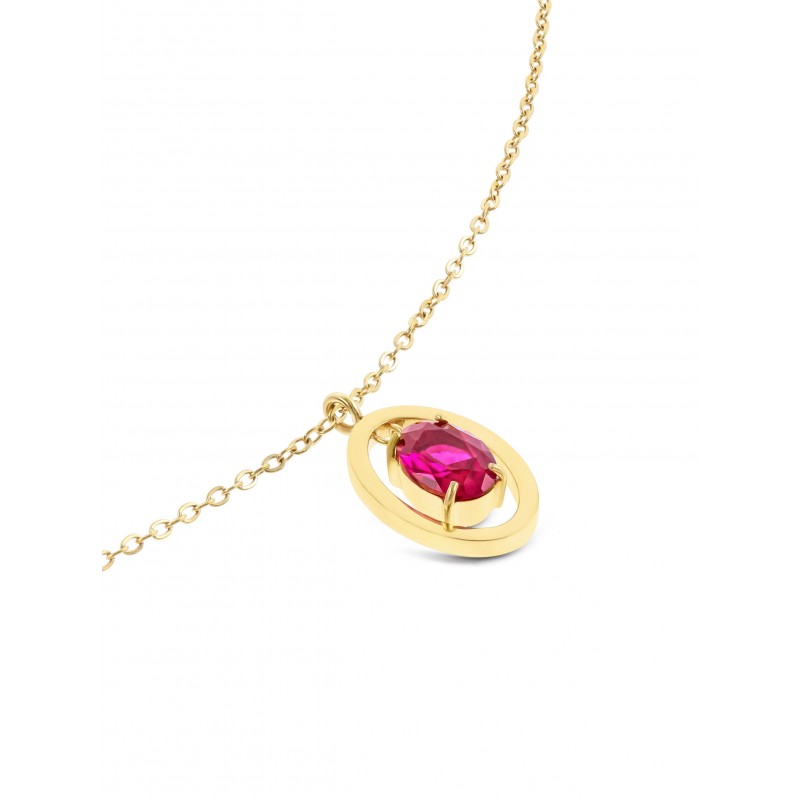COLAR AÇO SENHORA JULY- PASSION OJNN42G