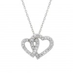 COLAR PRATA MEANINGFUL HEART UK.CL.1204.0016