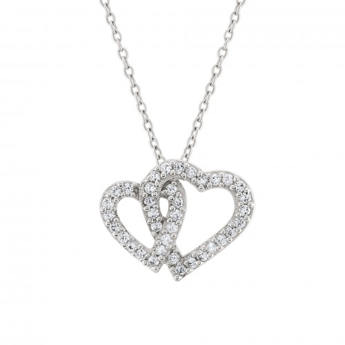 COLAR PRATA MEANINGFUL HEART UK.CL.1204.0016