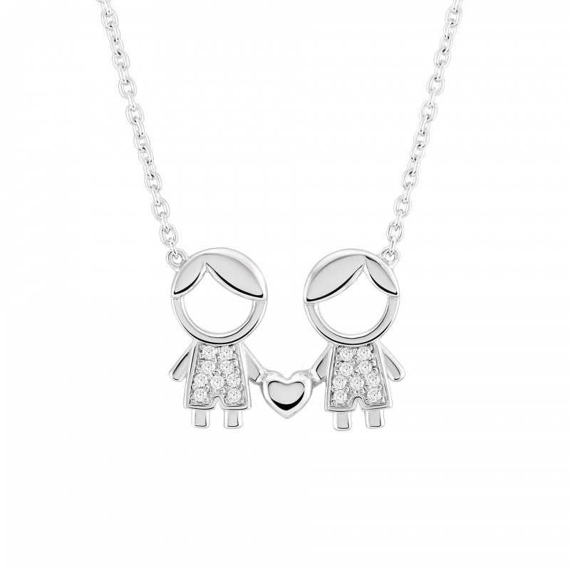 COLAR PRATA MEANINGFUL SILVER BOY & BOY UK.CL.1110.0008