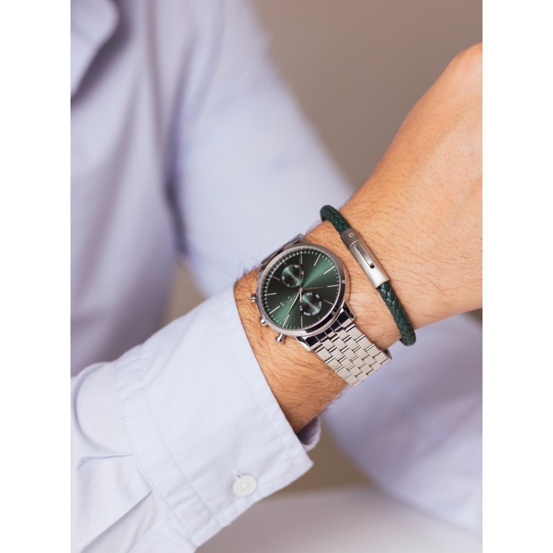 RELÓGIO HOMEM ELITE GREEN OG9611VS41L