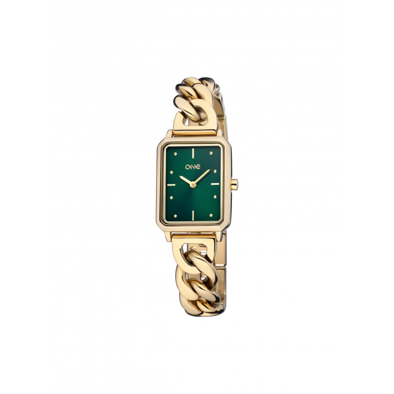 RELÓGIO SENHORA DARE GOLD GREEN  OL9460VG32L