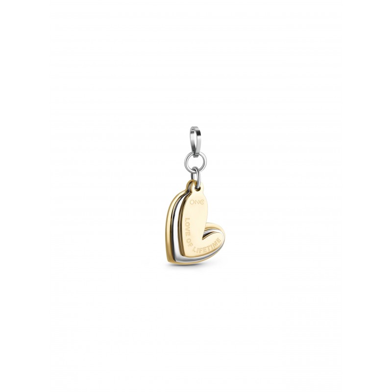 CHARME AÇO ENERGY LOVE OF LIFE TIME BICOLOR OJEBC754