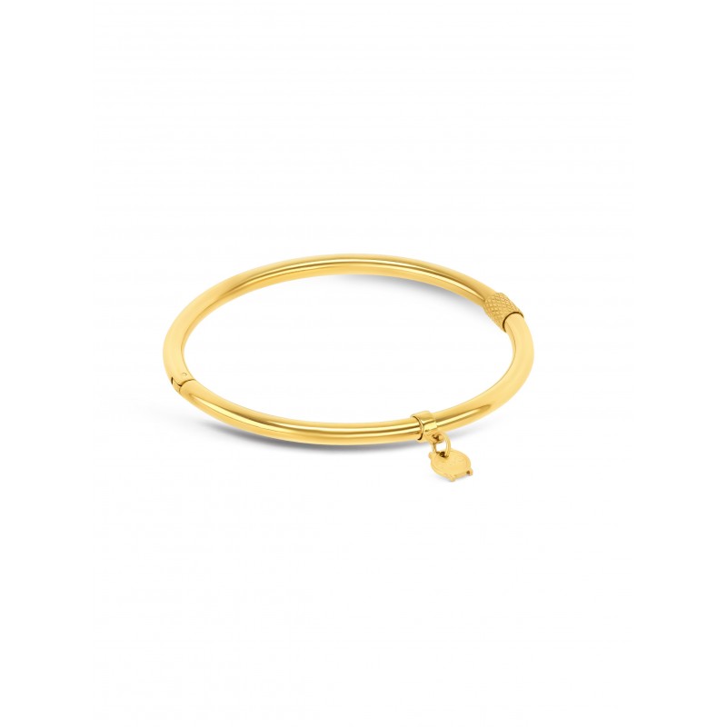 ESCRAVA AÇO ENERGY MASTER OVAL GOLD OJEBM01G-M