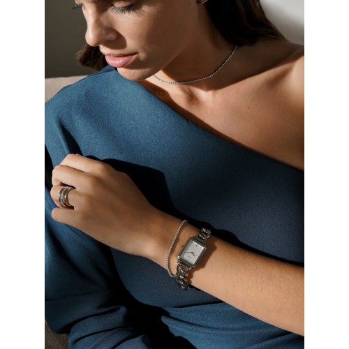 PULSEIRA AÇO SENHORA SILVER FROST REFINED OJSFB01S