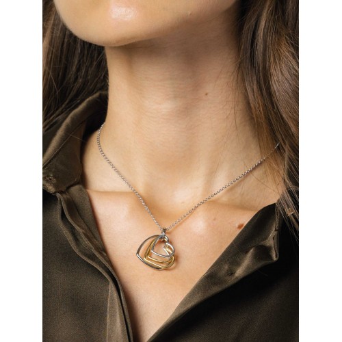 SET COLAR & BRINCOS AÇO SOULMATE OJSPK01S