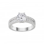 ANEL PRATA CLASSY & CHIC SOLITAIRE I UK.AN.1204.0392